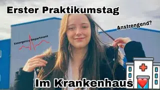 Erster Praktikumstag im Krankenhaus ✨*Vlog|| Romy Marii