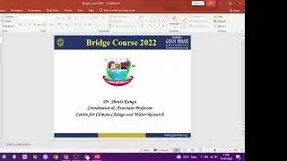 Bridge Course for C3WR