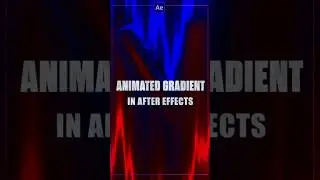 How To Create Animated Gradient In After Effects 