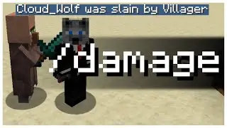 /damage Command Tutorial [Minecraft 1.19.4+]
