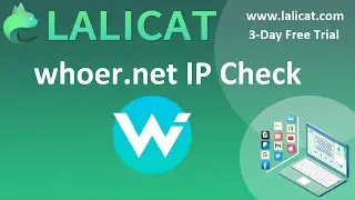 Whoer.net Check My IP on Lalicat Virtual Browser - 100% Disguise