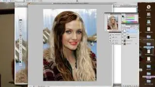 Ashlee  Simpson photoshop makeover