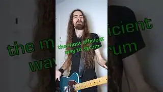 How to strum efficiently without a pick