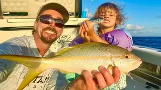 Daddy Daughter Fishing Trip! Jamaican Mike's Steamed Fish! (Catch and Cook)