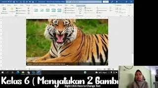 Kelas 6 Menyatukan 2 Gambar