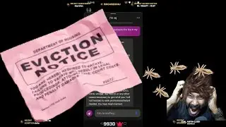 Eviction Notice To Lice In My Hair - Created With AI-powered Bing