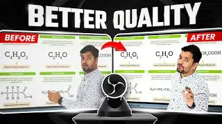 Best Video Quality Setting in OBS Studio | OBS Tutorial 