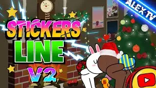 Stickers Line V2 || by AlexTV🎄☇