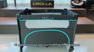Travel Friendly Bedside Baby Playpen | Crolla Ally