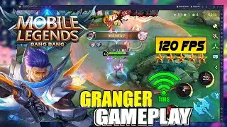 GRANGER GAMEPLAY! MOBILE LEGENDS PC EMULATOR BLUESTACKS 120 FPS + 1MS PING GAMEPLAY 2024