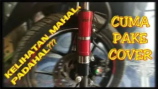 Pasang Cover Shock Depan || how to install front shocbreaker cover