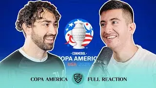 2024 Copa America DRAW REACTION!