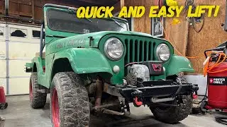 Vintage Jeep CJ5 Lift Shackles!