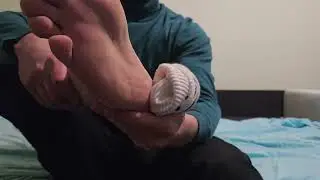 socks off foot fetishism getting barefoot after walking