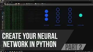 Create your first Neural Network in Python (Creating Dataset) Part 2