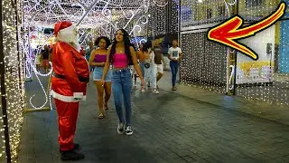 PEGADINHA - PAPAI NOEL  - Santa Claus Prank