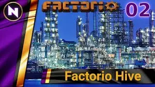 Factorio Hive #2 BLUEPRINTING