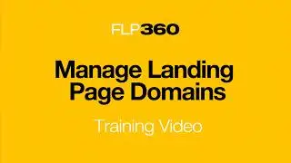 FLP360 - Manage Landing Page Domains