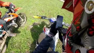 Покатушка Husqvarna FC350 / Ktm sx125-Или что такое мотоцикл