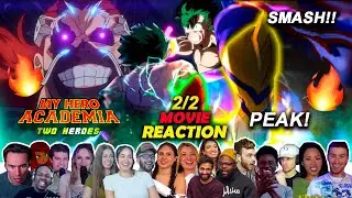Deku & All Might Vs Wolfram⚡Double Smash? My hero Academia Movie Two Heroes Part 2/2 Reaction Mashup
