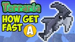 Terraria how to get Reaver Shark FAST (EASY) | Terraria 1.4.4.9 Reaver Shark | Terraria reaver shark