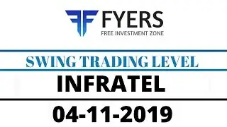 Swing Trading Level For INFRATEL (04-11-2019)