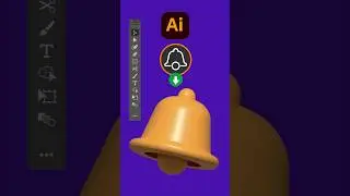 3D icon #adobeillustrator #3d #icon #design #howto #shorts