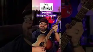 Demons by Imagine Dragons Guitar Tutorial! 