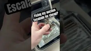 I’m Going to Attempt to Fix my Auction Escalade for CHEAP! 