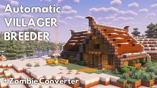 Minecraft VILLAGER BREEDER Tutorial [1.21] - MINECRAFT TUTORIAL