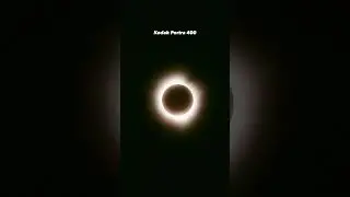 The solar eclipse on film!!