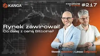 Rynek zawirował! Co dalej z ceną Bitcoina? | Kwadrans z Kangą #217