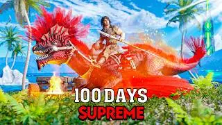 I Have 100 Days To Beat Ark Supreme