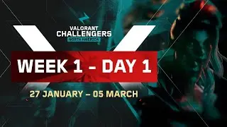 🔴 Day 1 | Week 1 | CHALLENGERS NA | Swiss Stage | PLUG vs SRG