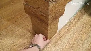 ПВХ плитка. Нестандартная укладка, нюансы!