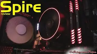 RYZEN Wraith Spire CPU Cooler review - R7 1700 CPU