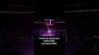 1 minuto de ovación a laura León #90spoptour #xmasparty