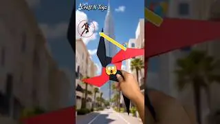How to Make Boomerang Ninja Star🌟| Ninja Star  | iron man theme ninja star 