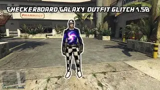 GTA 5 - HOW TO GET MODDED GALAXY TOP CHECKERBOARD OUTFIT (GTA 5 TRANSFER GLITCH) AFTER PATCH 1.50