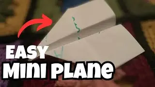 A Super Simple Paper Airplane