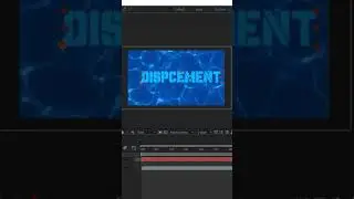 Water reflection text animation in after effect