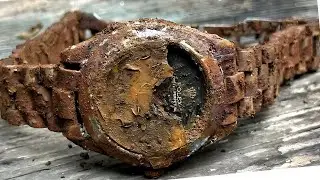 Conserto de Relógio de Luxo : RESTAURAÇÃO DO ROLEX Achado no LIXO