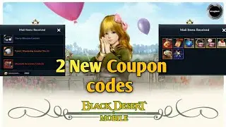 2 New Coupon Codes | Black Desert Mobile
