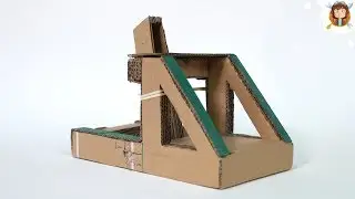How to Make a Catapult - (Recycled toy)