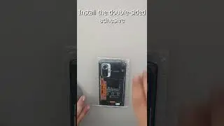How to properly install phone battery back cover with double sided tape/adhesive