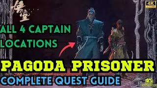 Prisoner Quest Walkthrough & Captain Spirits Locations (Get Chu-Bai Spear) - Black Myth Wukong