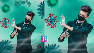 PicsArt Creative New Concept Photo Editing 2020 | PicsArt Background Change Editing - SK EDITZ
