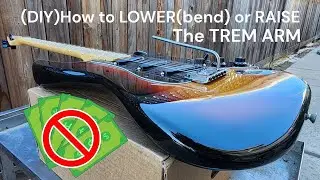 (DIY) How to LOWER(bend) or RAISE the TREM ARM