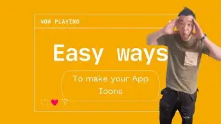 Easy ways to make your App Icon in less than a minute!! (Subs included)