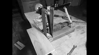 Ленточная шлифовальная машина своими руками. Grinder Belt Stander Angre Grinder Гриндер из болгарки